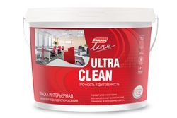 Краска Parade Ultra Clean латексная влагостойкая база А 9 л, фотография