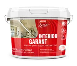Краска Parade Interior Garant моющаяся база А 2,5 л, крупный план