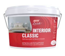 Краска Parade Interior Classic интерьерная матовая, база А, 5 Л, вид