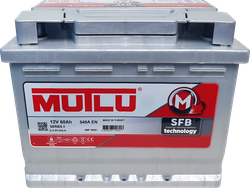 Аккумулятор MUTLU 60Ач 540А 14,9кг, Арт. L2.60.054.A, детальное фото