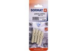 Дюбель распорный SORMAT NAT 10x50 мм нейлон 4 шт, фотография