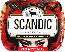 Конфеты SCANDIC Виноградный микс, без сахара, 14г, детальное фото