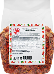 Томаты МИР НА ТАРЕЛКЕ сушеные, 200г, изображение