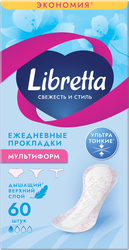 Прокладки LIBRETTA Свежесть и стиль Мультиформ, 60шт, изображение