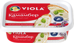 Сыр плавленый VIOLA со вкусом сыра Камамбер 35%, без змж, 190г, фотография