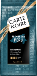 Кофе молотый CARTE NOIRE Premier Cru Peru натуральный жареный, 200г, крупный план