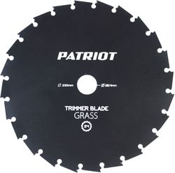 Нож для триммера PATRIOT 230x25,4мм, TBS-24, изображение