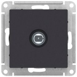 Розетка TV Schneider Electric Atlas Design ATN001093 карбон, вид