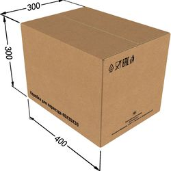 Коробка картонная 40х30х30 см, изображение