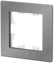 Рамка 1 пост Schneider Electric Atlas Design айс грей, изображение