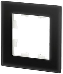 Рамка 1 пост Schneider Electric Atlas Design черный, фотография