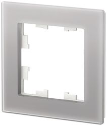 Рамка 1 пост Schneider Electric Atlas Design алюминий, вид