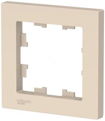 Рамка 1 пост Schneider Electric Atlas Design бежевый, фотография