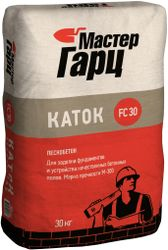 Пескобетон Мастер Гарц Каток FC30 М-300, 30 кг, крупный план