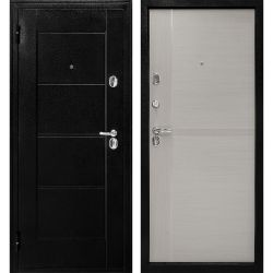 Дверь металлическая Форпост 75 бук серый 960х2050 правая, детальное фото