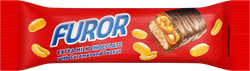 Батончик FUROR с мягкой карамелью и арахисом, глазированный, 45г, изображение