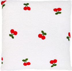 Подушка декоративная HOMECLUB Cherry 40х40см, букле с вышивкой, Арт. C2-4-YJ160257035, фото