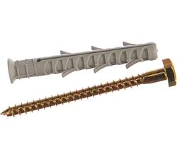 Фасадный дюбель Tech-KREP TSX 10х80 мм 6 шт, крупный план