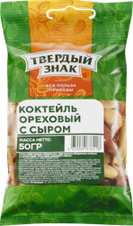 Коктейль ореховый ТВЕРДЫЙ ЗНАК с сыром, 50г, картинка