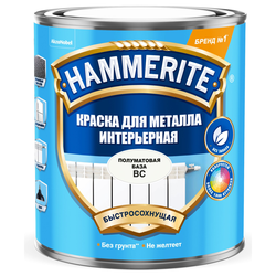 Краска Topgrade by Hammerite для металла интерьерная акрил BC 0,9 л, картинка