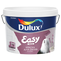 Краска Dulux Easy/Легко обновить обои матовая BW 9 л, фото