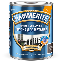 Эмаль по ржавчине Topgrade by Hammerite гладкая RAL8017 коричневая 0,75 л, крупный план