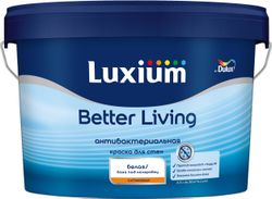 Краска Luxium by Dulux Better Living Antibacterial BW интерьерная 2,5 л, изображение
