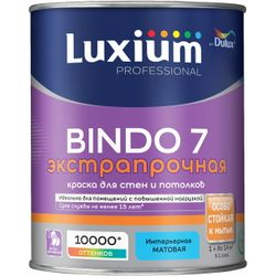Краска Luxium by Dulux Professional Bindo 7 матовая BW 1 л, картинка