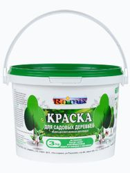 Краска акриловая для садовых деревьев, Ramix 3 кг., фото