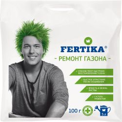 Удобрение FERTIKA Ремонт Газона 100 г, крупный план