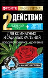 Удобрение с аминокислотами Bona Forte для комнатных и садовых растений 100 г, крупный план