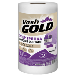 Тряпки Vash gold для уборки в рулоне, 150 листов, фото