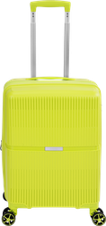 Чемодан INWIN Trolley case 20", цвет лайм, Арт. MS-2713, крупный план