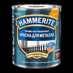 Эмаль по ржавчине Topgrade by Hammerite молотковая RAL8017 коричневая 0,75 л, изображение