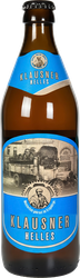 Пиво светлое KLAUSNER Helles фильтрованное пастеризованное 5,2%, 0.5л, фото