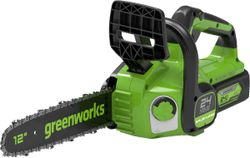Пила аккумуляторная GREENWORKS 24В 30см, с акб и з/у, GD24CS30K2, детальное фото