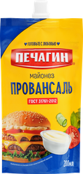 Майонез ПЕЧАГИН Провансаль 67%, 200мл, фотография