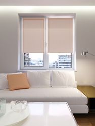 Рулонная штора Legrand Декор 60x175 см, персик, фотография