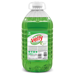 Средство для мытья посуды GRASS "Velly light" (зеленое яблоко), 5 кг., детальное фото