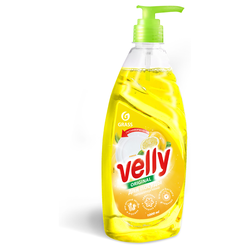Средство для мытья посуды GRASS Velly лимон 1 л, вид