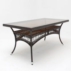 Стол садовый DECO 120х85х75см, крупный план