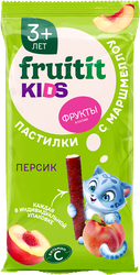 Пастилки FRUIT IT KIDS Персик с маршмеллоу, с 3 лет, 45г, детальное фото