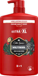 Гель для душа+Шампунь OLD SPICE Wolfthorn, 1000мл, вид