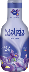 Пена для ванны MALIZIA Iris petals с лепестками ириса, 1000мл, фото
