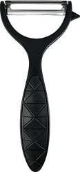 Овощечистка HOPPS Onyx, хромированный сплав цинка, резина, Арт. 7795, фотография
