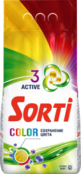 Стиральный порошок SORTI Color Автомат, 9кг, картинка