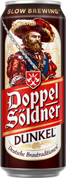 Пиво темное DOPPELSOLDNER Dunkel фильтрованное пастеризованное, 0.45л, фото