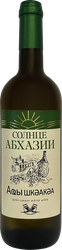Вино СОЛНЦЕ АБХАЗИИ белое полусладкое, 0.75л, картинка