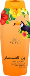 Гель для душа PARLI COSMETICS Exotic Sunny, 750мл, крупный план