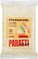 Сыр MARCO PANATTI Моцарелла 40%, тертый, без змж, 150г, картинка